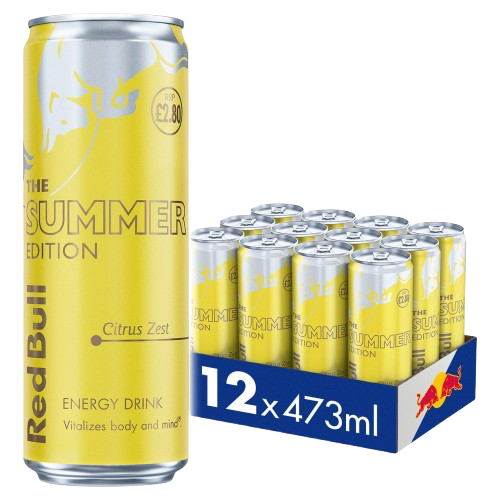 Red Bull Energy Drink The Summer Edition Citrus Zest 473ml