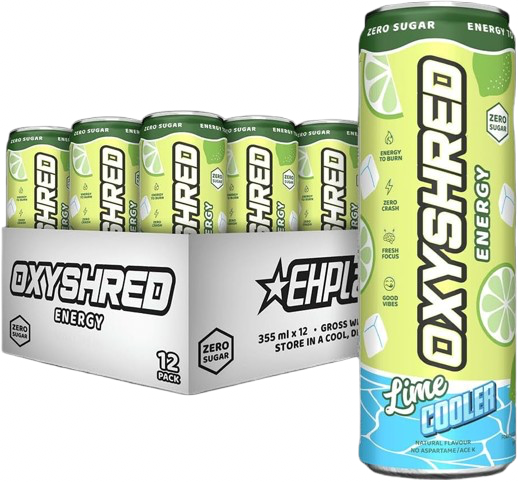 OxyShred Energy Lime Cooler 355ml