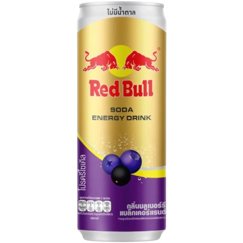 Red Bull Soda Purple Blueberry Blackcurrant Energy (Thailand) 250ml