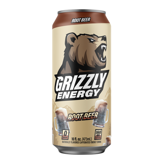 Grizzly Energy Root Beer 473ml