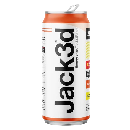 Jack3d Energy Tropical Punch 500ml