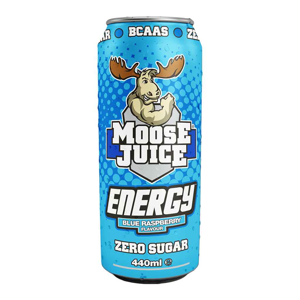 Moose Juice Blue Raspberry 440ml
