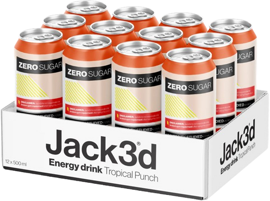 Jack3d Energy Tropical Punch 500ml