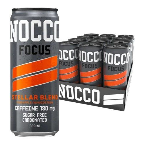 Nocco Focus Energy Stellar Blend Pineapple/Mangosteen 330ml