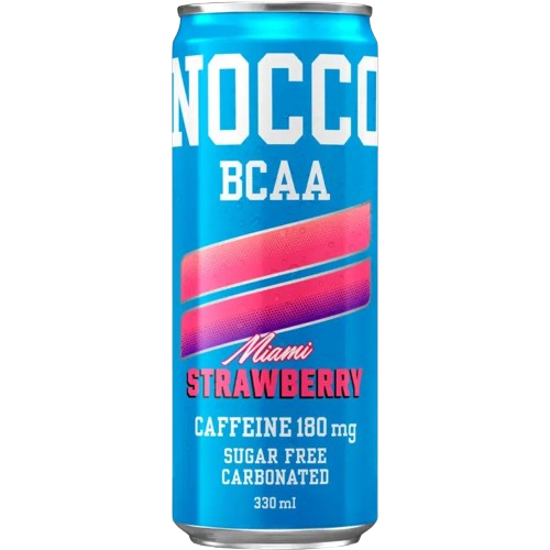 NOCCO BCAA Miami Strawberry 330ml
