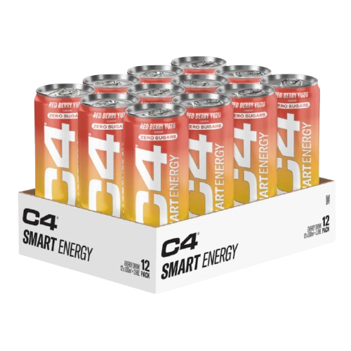 C4  Red Berry Yuzu Smart Energy 330ml