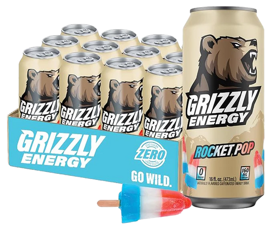 Grizzly Energy Rocket Pop 473ml