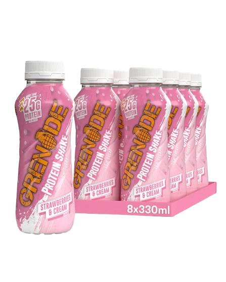 Grenade Strawberries & Cream Flavour Protein Shake 330ml