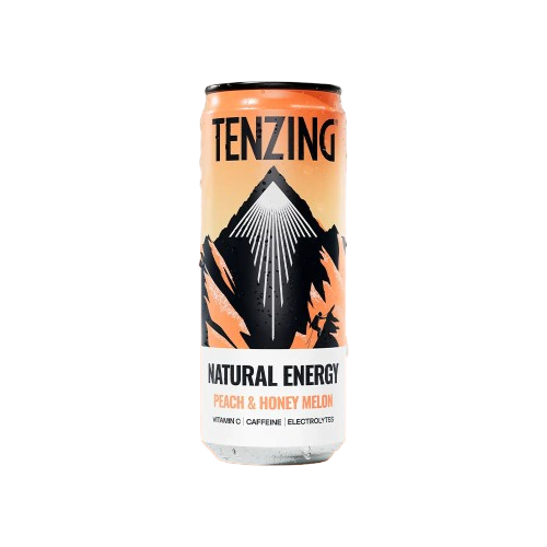 Tenzing Peach & Honey Melon Natural Energy 330ml