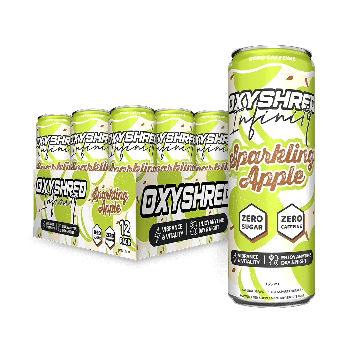 OxyShred Infinity Sparkling Apple 355ml