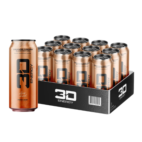 3D Energy Orange Cream 473ml