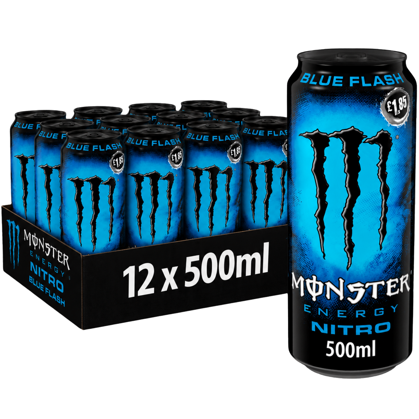 Monster Energy Nitro Blue Flash 500ml