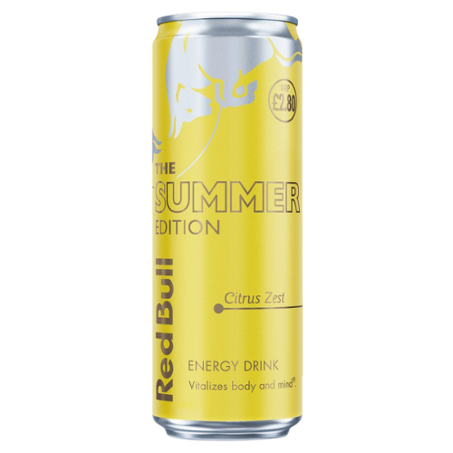 Red Bull Energy Drink The Summer Edition Citrus Zest 473ml