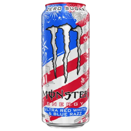 Monster Energy Ultra Red White & Blue Razz (USA) 473ml
