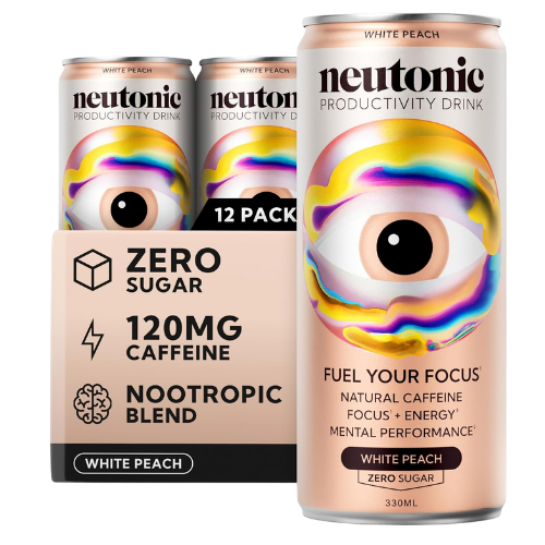 Neutonic Productivity Drink White Peach 330ml