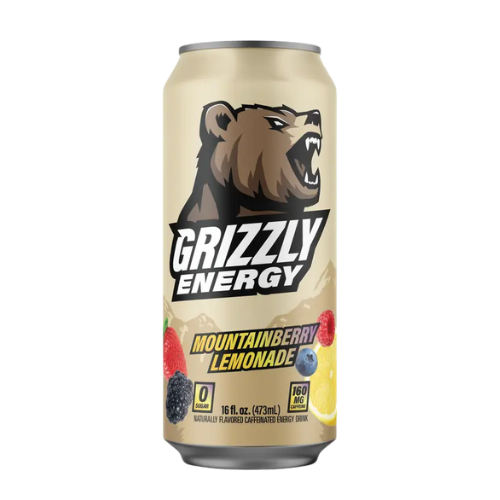 Grizzly Energy Mountainberry Lemonade 473ml