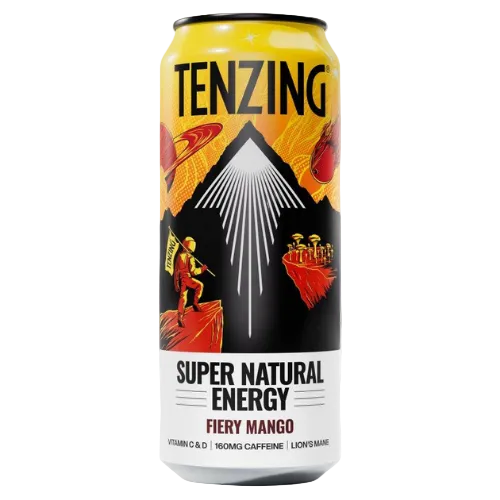 Tenzing Fiery Mango Natural Energy 500ml