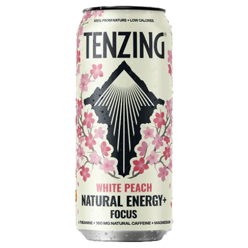 Tenzing White Peach Natural Energy 500ml