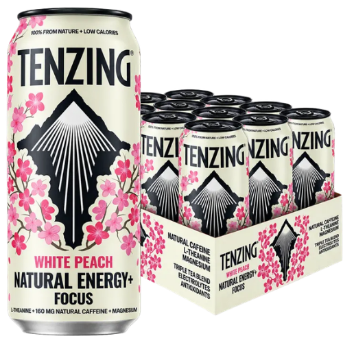 Tenzing White Peach Natural Energy 500ml