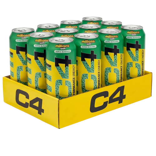 C4 Performance Energy Millions Apple Explosive Energy Drink 500ml