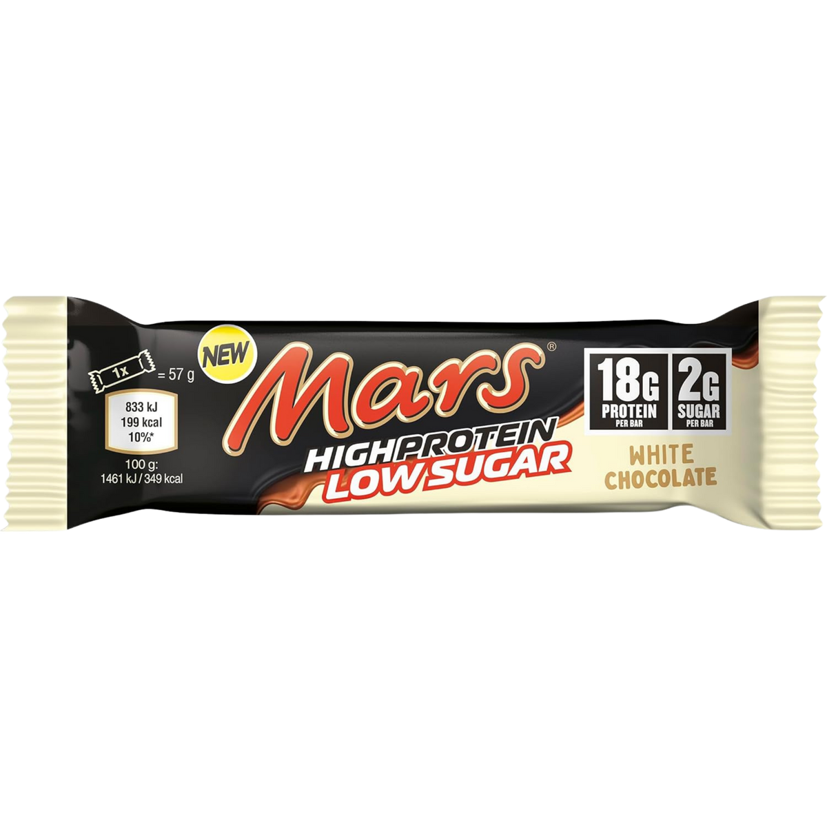Mars Hi Protein Low Sugar White Chocolate 55g