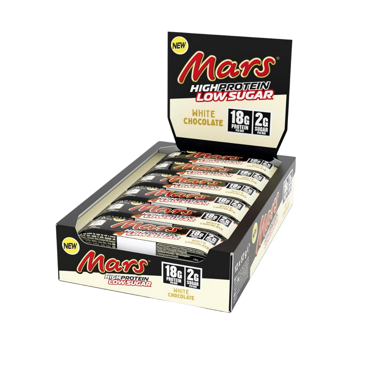 Mars Hi Protein Low Sugar White Chocolate 55g