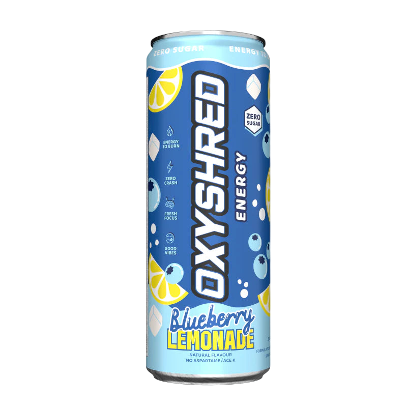 OxyShred Energy Blueberry Lemonade 355ml