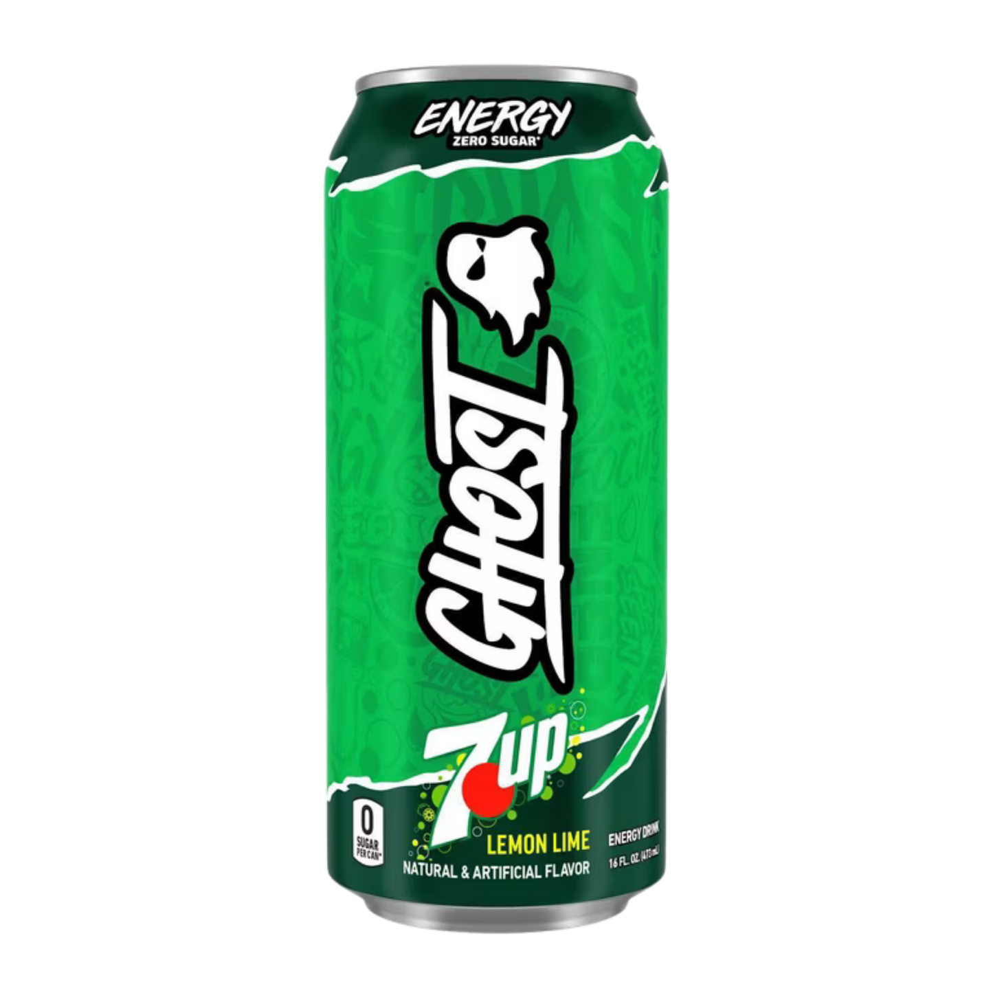 Ghost 7up Lemon Lime Energy Drink 473ml (USA)