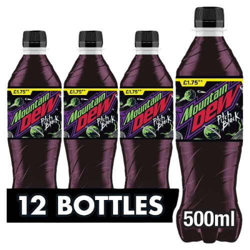 Mountain Dew Pitch Black 500ml