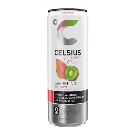 Celsius Energy Drink Kiwi Guava 355ml