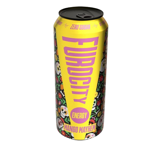 Furocity Mango Mayhem Energy Drink 500ml