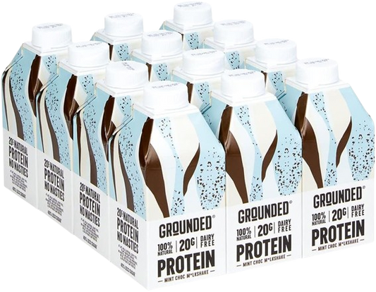 Grounded Protein M*lkshake Chocolate Mint 490ml