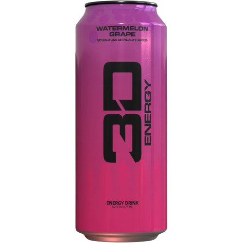 3D Energy Watermelon Grape 473ml