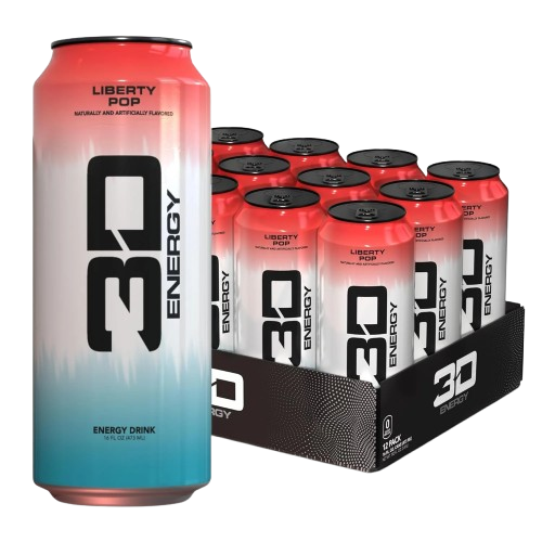3D Energy Liberty Pop 473ml