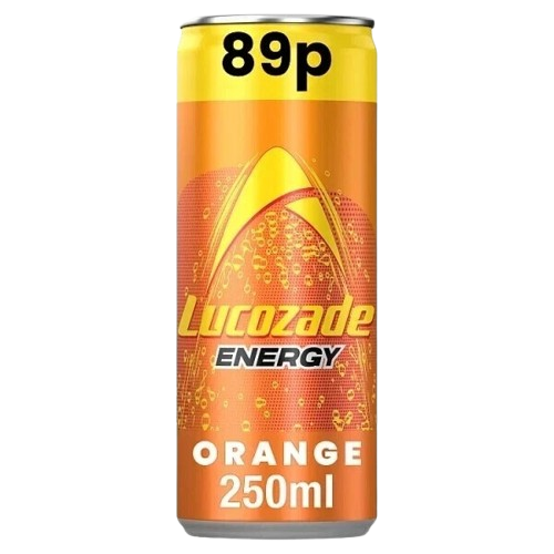 Lucozade Energy Drink Orange 250ml